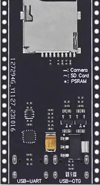 02073 ESP32-S3 WROOM 开发板背面