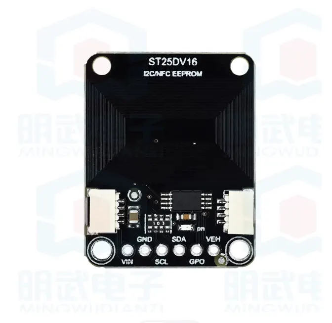 ST25DV16K I2C RFID EEPROM 模块正面实物图