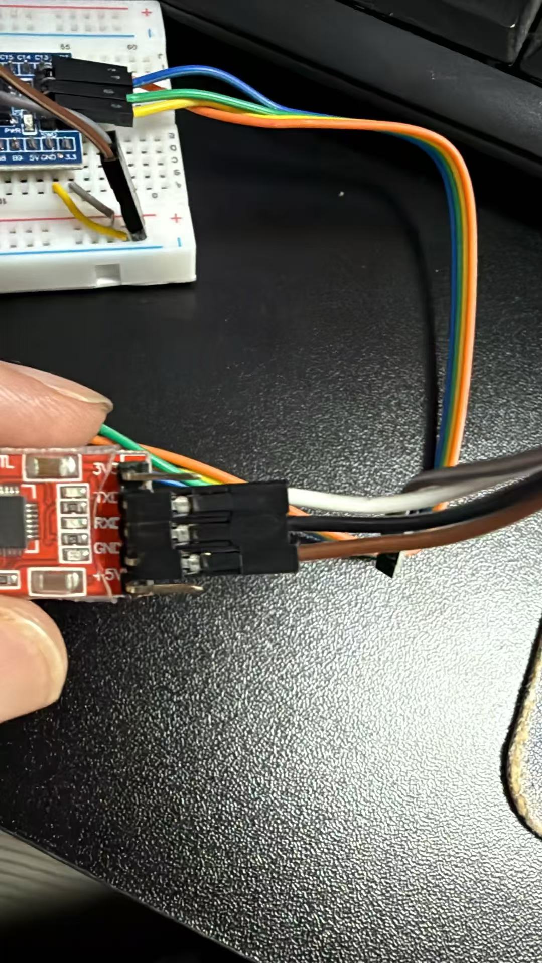 CP2102 USB 转串口模块接口实拍