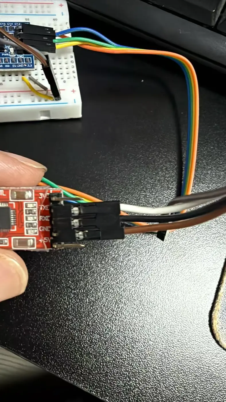 CP2102 USB 转串口模块接口实拍